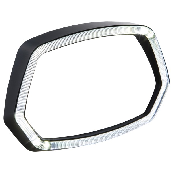 Lampring zwart mat LED lichtring voor Vespa Sprint 125/150cc 4T ('13-'18)