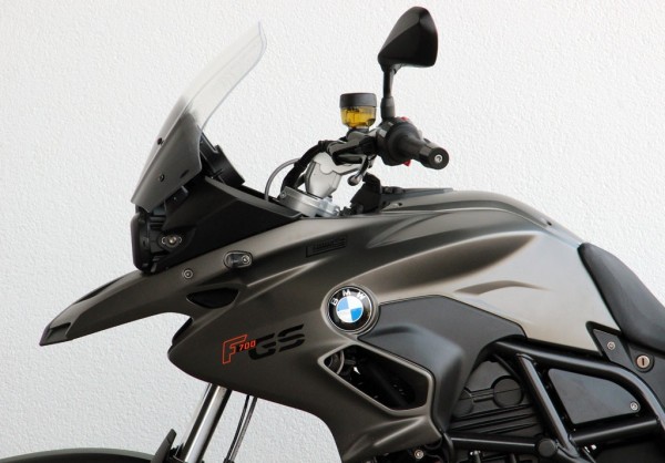 Toerscherm MRA "T" rookgrijs voor BMW F 700 GS, alle modeljaren