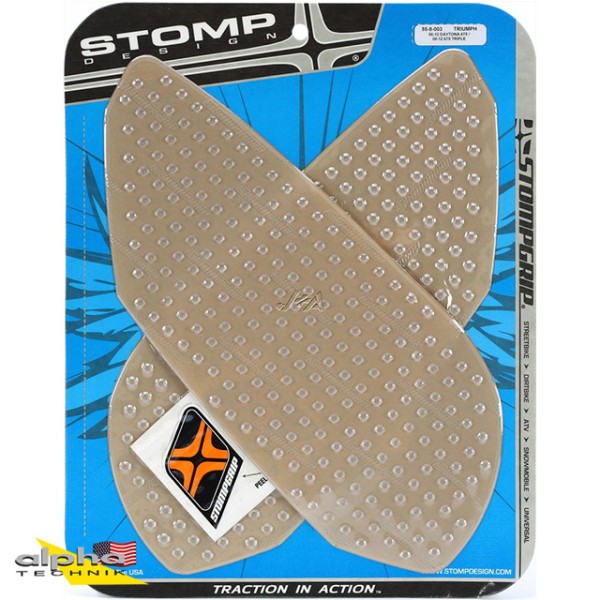 Stompgrip klar, Volcano, für Triumph Daytona/Street Triple(R)