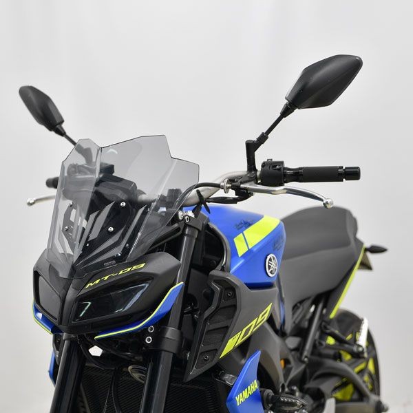 Windscherm Sport-Touring voor Yamaha MT-09 (17-20) rookgrijs