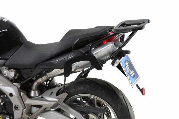 Alurack topkoffer zwart voor Aprilia SL 750 Shiver (07-09) Hepco & Becker