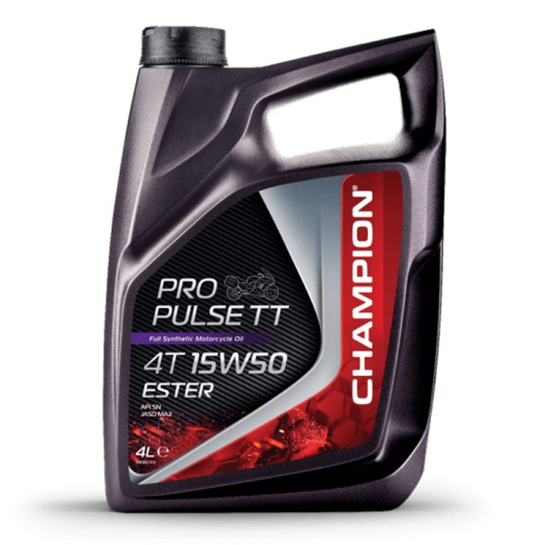 CHAMPION® Pro Pulse TT 4T 15W-50 Ester motorolie - 4 liter