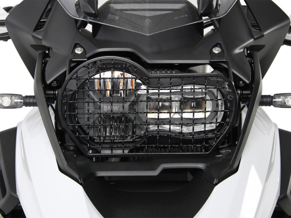 Lampbeschermer zwart voor BMW R 1250 GS (19-23) Hepco & Becker