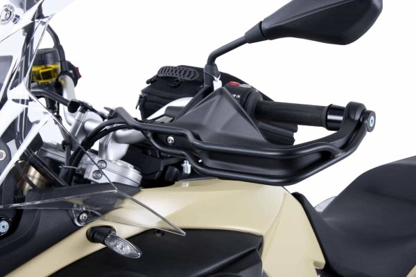 Handvatbeschermer zwart voor BMW F 800 GS Adventure Hepco & Becker