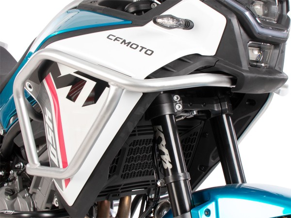 Tankbeschermbeugel zwart voor CFMoto 450 MT (24-) Hepco & Becker