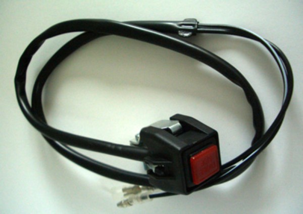 HIGHSIDER Slimme Schakelaar Universeel, Vierkant (Drukknop Type) Voor Motorstop, Claxon (1pc)