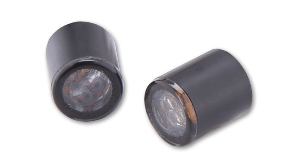 HIGHSIDER pro Proton module LED knipperlicht/positielicht zwart/getint 2in1, E-keurmerk (paar)