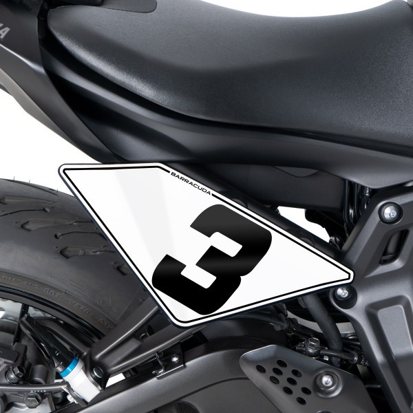 Nummerplaat voor Yamaha MT-07 (21-24) - Barracuda