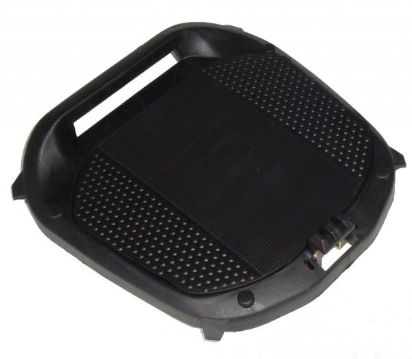 Shad Top Case Retaining Plate, D1B29PAR, zwart, SH26 - SH34