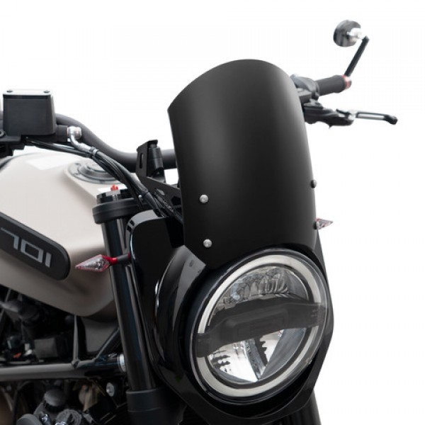 Windscherm Classic zwart voor Husqvarna Svartpilen 701 - Barracuda