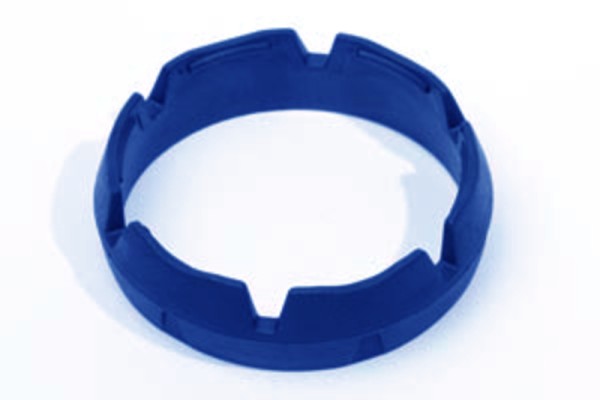 Beschermring voor Tecnium vork blauw