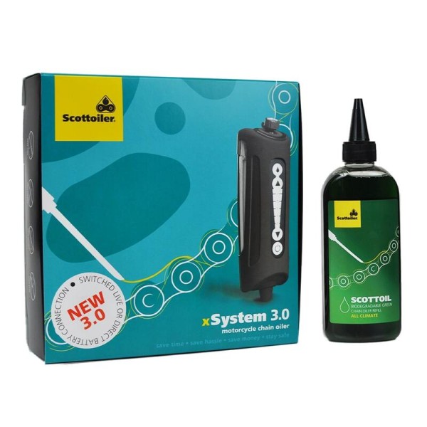 Scottoiler xSystem 3.0 + 250 ml Bio Green