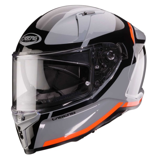 Caberg helm Avalon X Puur grijs/zwart-fluorood