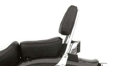 Sissybar zonder bagagerek chroom voor Honda CA 125 Rebel (95-01) /CMX 250 Rebel (96-01)
