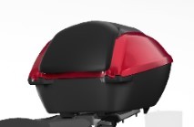 Topkoffer 35L voor Forza 350 (2021-) R320P PEARL SIENA RED origineel Honda