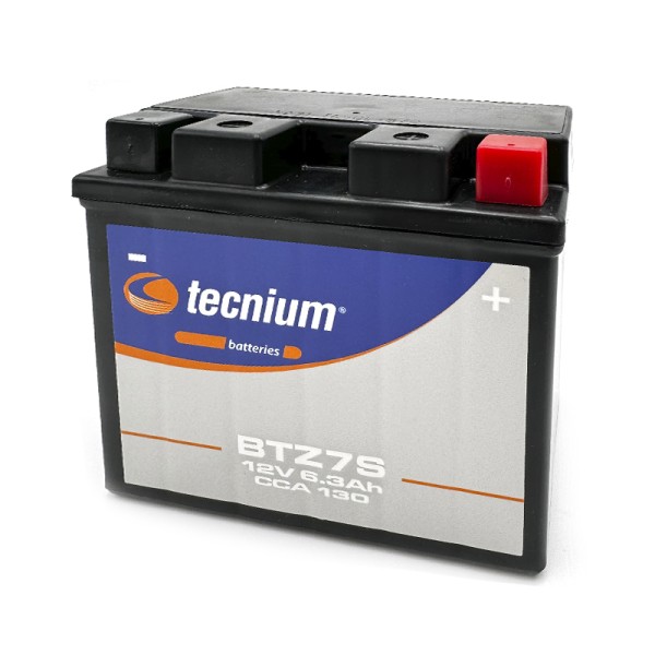 Tecnium onderhoudsvrije batterij geactiveerd in de fabriek - BTZ7S