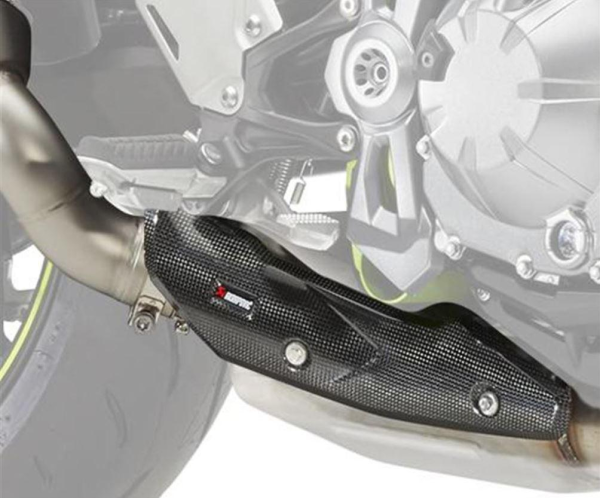 Akrapovic Koolstof hitteschild voor Kawasaki Z 900 /SE (25-)