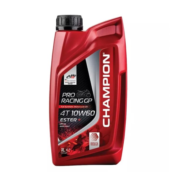 CHAMPION® Proracing GP 4T 10W-60 ESTER + Volsynthetische motorolie - 1 liter
