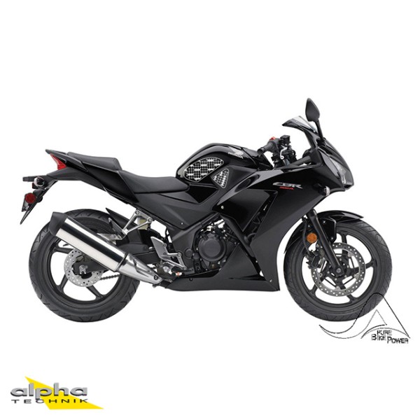 Stompgrip schwarz, Volcano, für Honda CBR250R, 2015 und CBR300R, 2015-2025