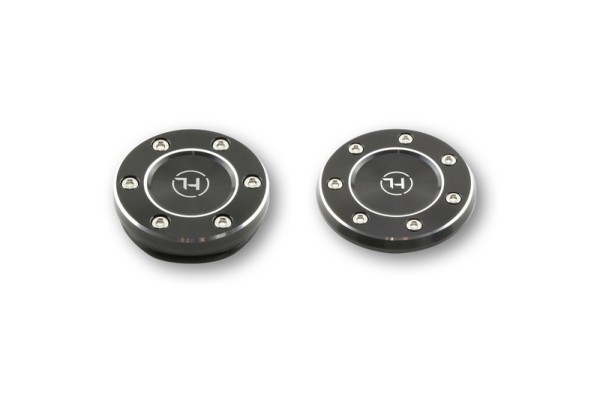 HIGHSIDER pro afdekkappen zwart set B, 2 stuks, Voor BMW