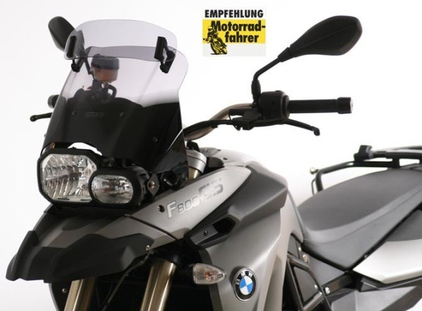 Variotouring scherm MRA "VTM" rookgrijs voor BMW F 650 / 800 GS 2008-