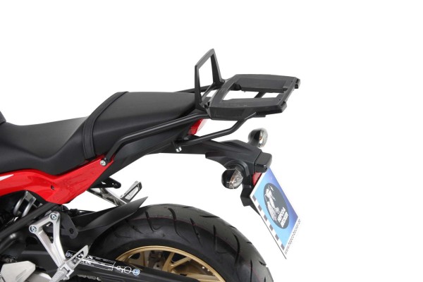 Alurack topkoffer zwart voor Honda CBR 650 F (14-18) Hepco & Becker