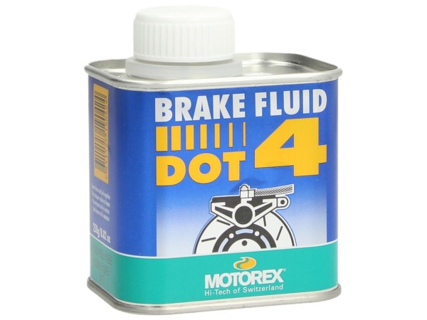 Motorex remvloeistof, DOT 4, 0.250 l, helder, pak van 12
