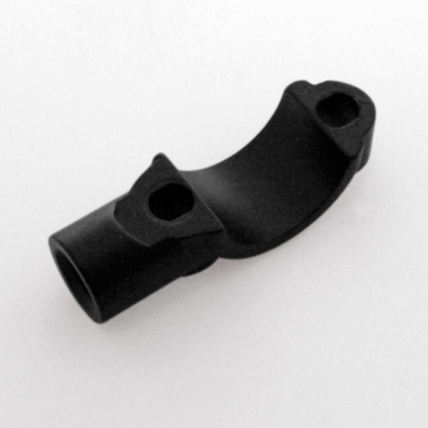 HIGHSIDER pro klem zwart Voor rem-/koppelingscilinders, Voor 1 inch stuur