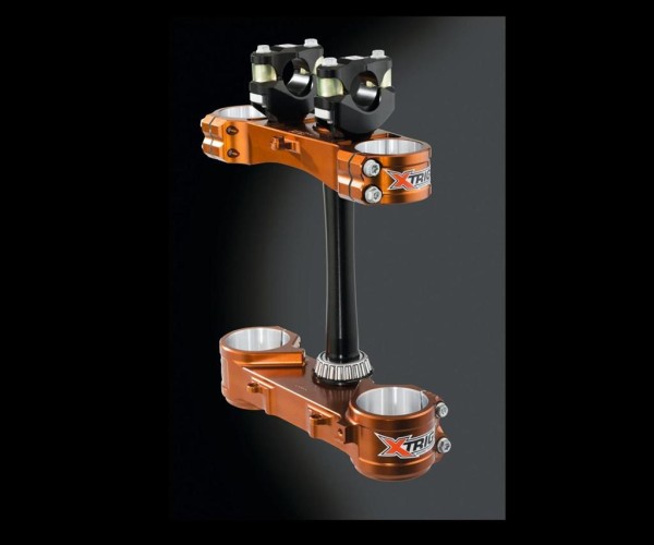 XTrig Triple Clamp Vorkhouder Houderset M12, stuur 22mm KX450F 2017/ KX450F 2015 Origineel Kawa