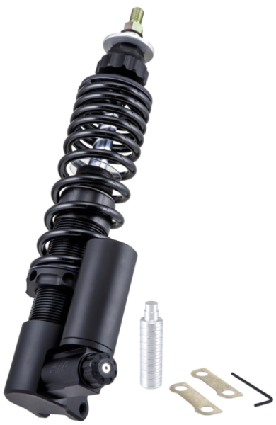 Voorschokdemper voor Vespa GTS/GTS Super/GTV/GT 60/GT/GT L 125-300cc, mat zwart