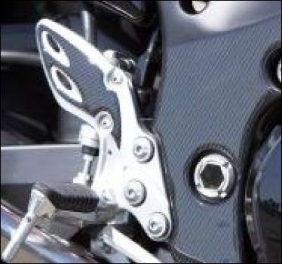 Hielbeschermer voor Suzuki GSX1300R Hayabusa BJ. 2008-2012/ GSX1300R BJ. 2013-2017