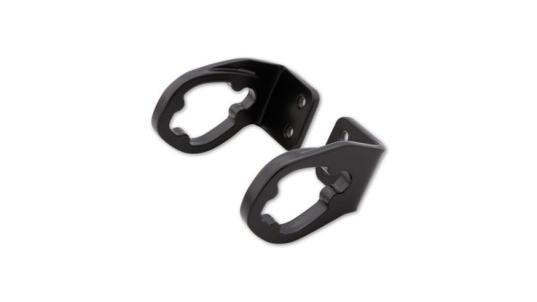 HIGHSIDER pro knipperlichtadapter zwart Voor originele knipperlichten, Voor kentekenplaathouder, Voor Ducati (paar)