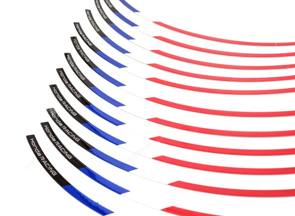 Velgsticker "Tri-Colour" voor Honda CBR 600 RR (24-) Origineel