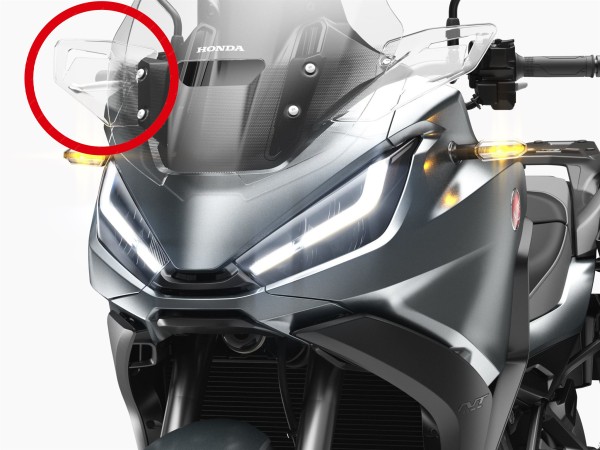 Windscherm rechtsboven voor Honda NT 1100 (22-) Origineel