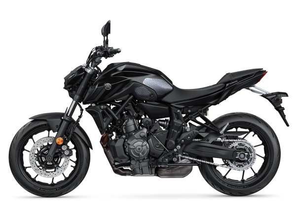 Stompgrip Tank Pad klar, Icon, für Yamaha MT-07, 2022-2025