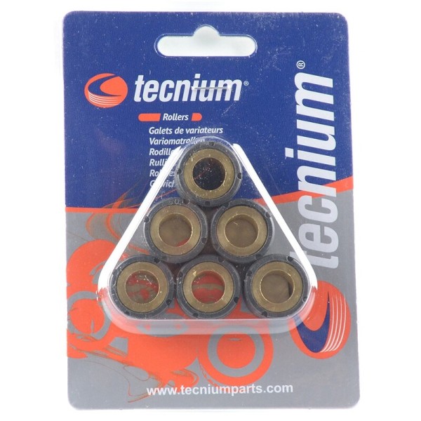 Tecnium set variatorrollen 15x12mm 5,5gr - 6 stuks
