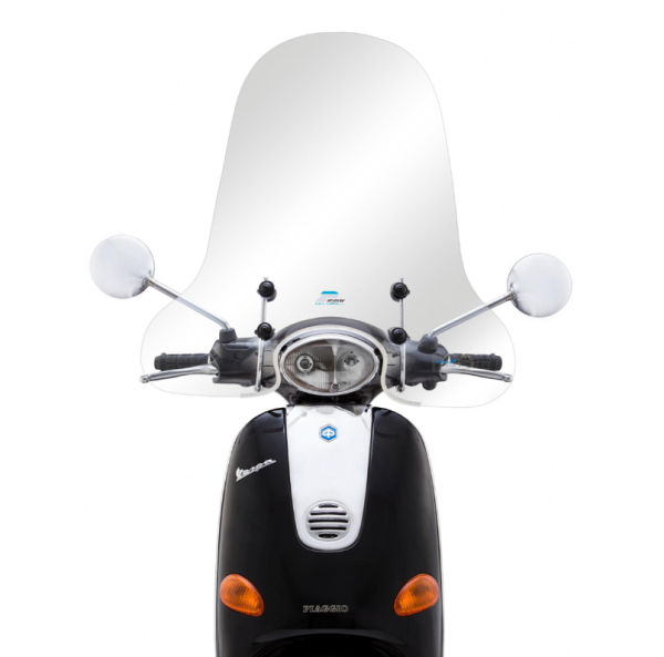 Voorruit CUPPINI hoog voor Vespa ET2/ET4 50-150ccm, helder