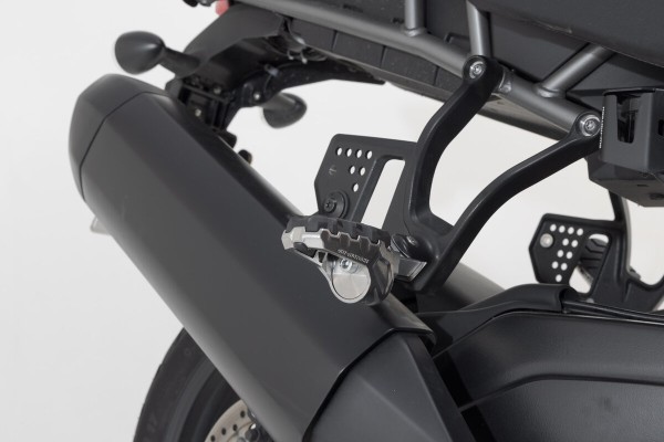 SW-Motech Verstelbare passagiersvoetsteunen EVO, roestvrij staal, voor Harley Davidson Pan America - SW Motech