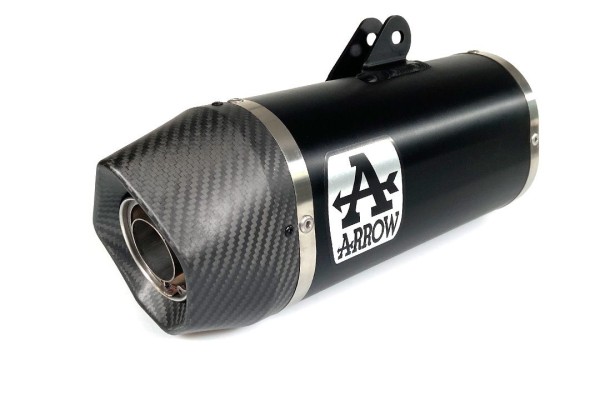 ARROW uitlaat DARK INDY RACE voor Husqvarna Svartpilen 125 (21-)