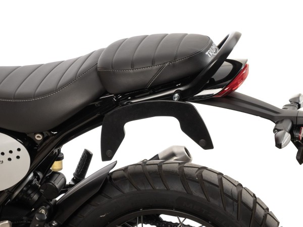 C-Bow zijdrager zwart voor Triumph Scrambler 400 XC (25-) Hepco & Becker