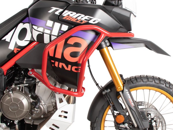 Brandstoftankbeschermer rood voor Aprilia Tuareg 660 (25-) Hepco & Becker