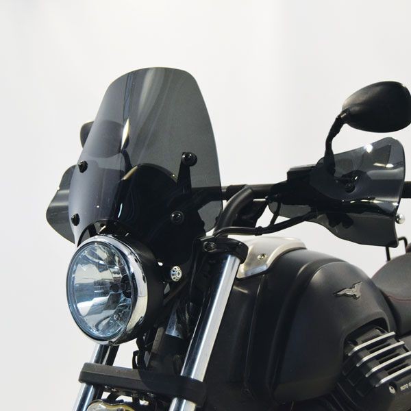 Klein windscherm zwaar getint voor Moto Guzzi Audace (17-20)
