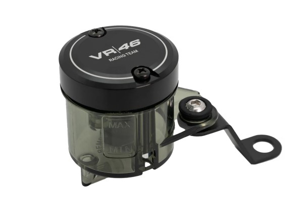 Barracuda VR|46 Racing Team universeel reservoir met zwart aluminium deksel