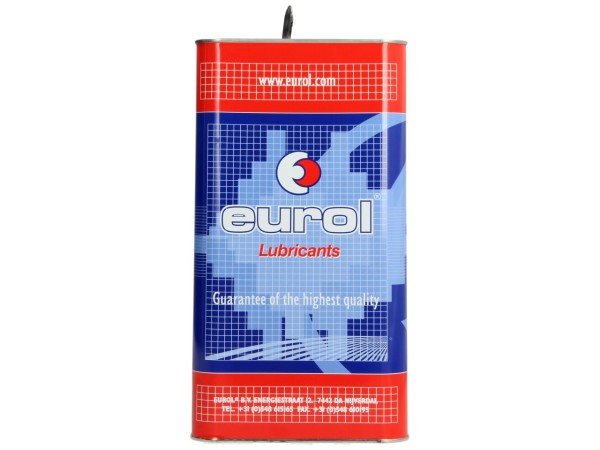 Eurol remvloeistof, DOT 4, 5 l, SAE J1703 / ISO 4925