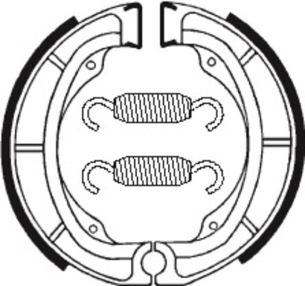 Tecnium Street/Off-Road/ATV Organische remschoenen - BA016