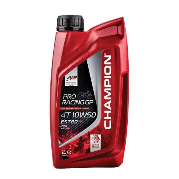 CHAMPION® Proracing GP 4T 10W-50 ESTER + Volsynthetische motorolie - 1 liter