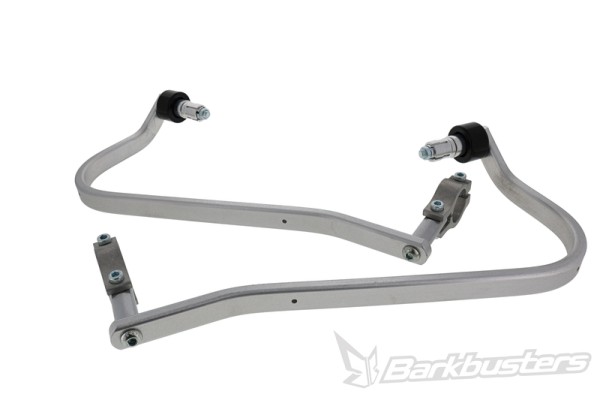 Barkbusters hardwarekit tweepuntsbevestiging aluminium