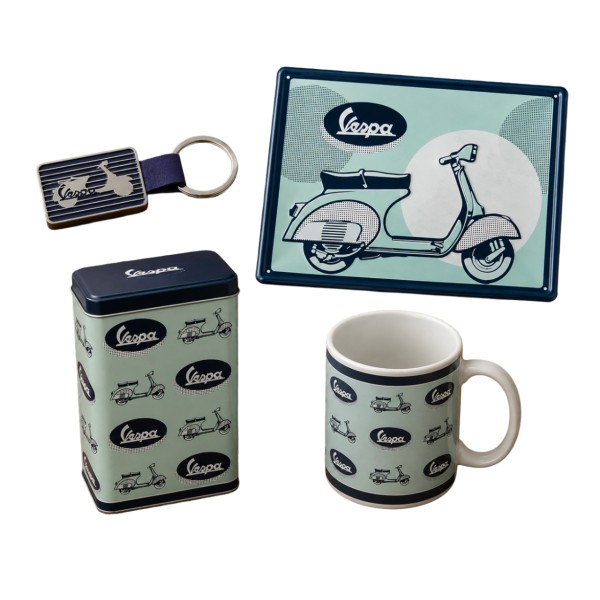 Vespa-merchandisepakket Vespa Blue