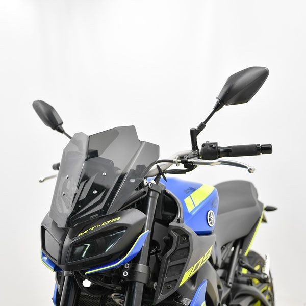Windscherm Sport-Touring voor Yamaha MT-09 (17-20) dark smoke