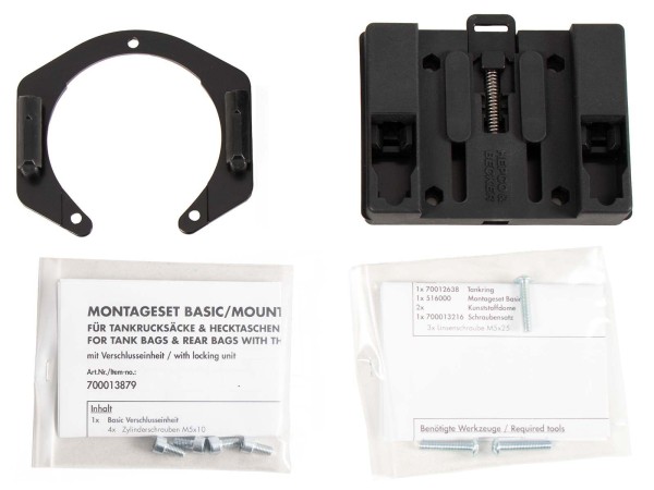 Basistankring incl. tanktasvergrendeling voor BMW F 650 (93-96) Hepco & Becker